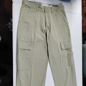 Levis Cargo Trousers Pants Tech Y2K Vintage Utility Outdoor Size 33x32